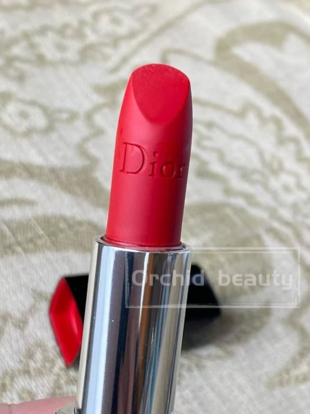 New Dior Rouge Dior Lipstick~999 (Matte)~Full size 3.5 g/0.12 oz~Authentic